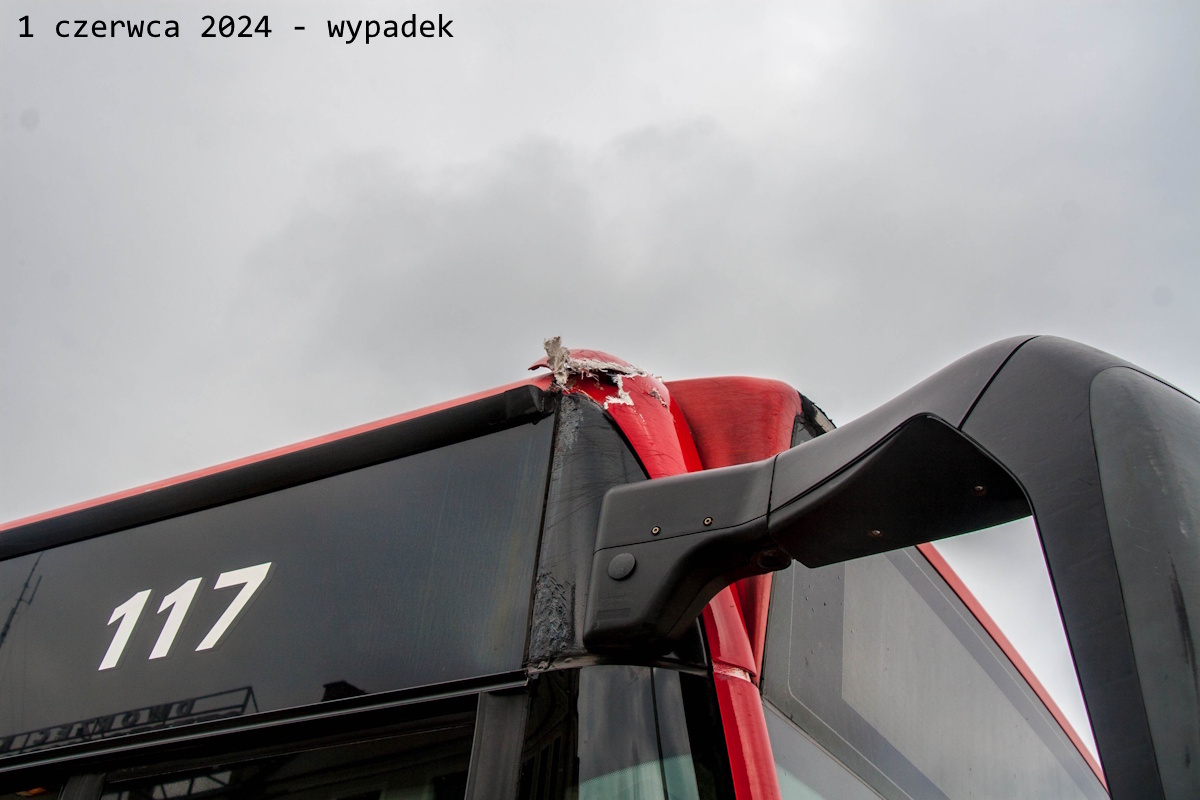 Wypadek cz. 1 -  Mercedes-Benz O530 Citaro nr 117