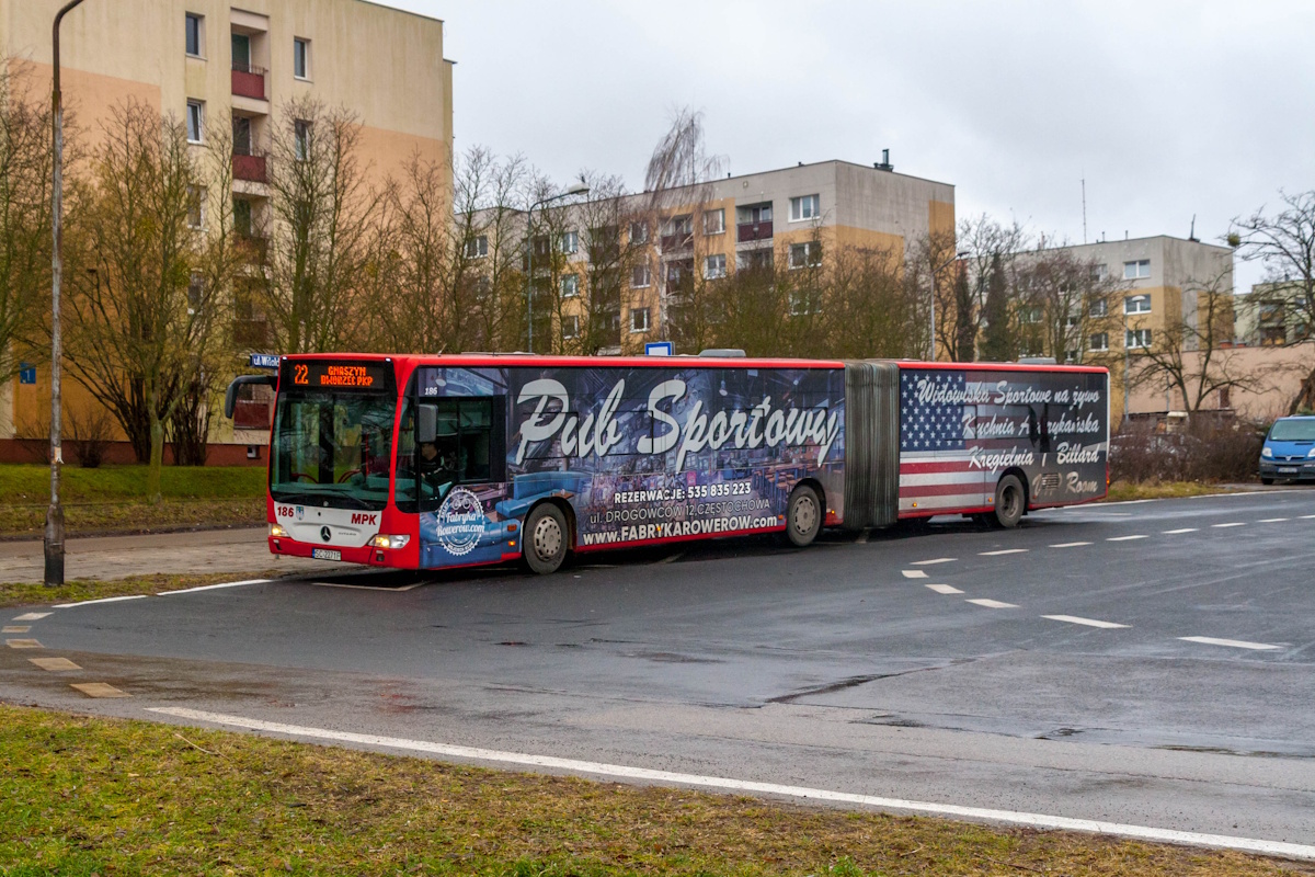 Mercedes-Benz O530G Citaro nr 186