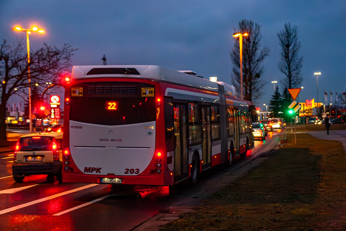 Solbus SM18HL Hybrid CNG nr 203